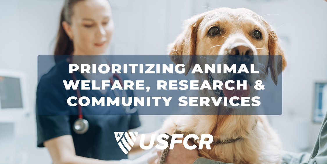 Prioritizing Animal Welfare, Research & Community Services